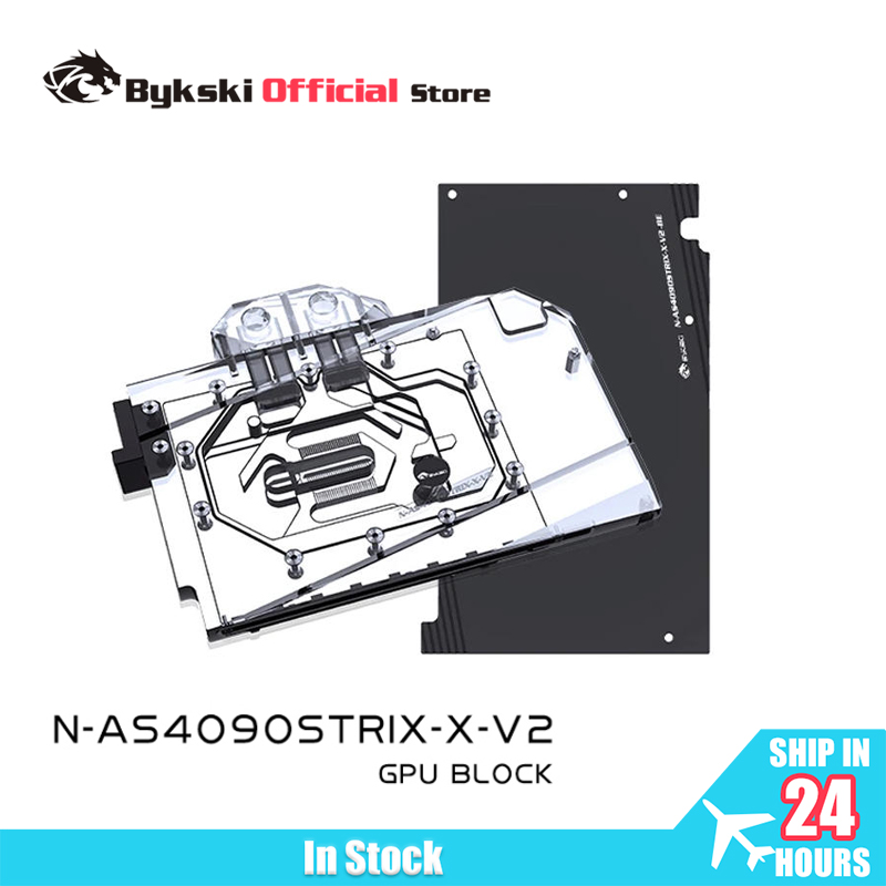 Rtx 4090 Water Block - Bykski N-AS4090STRIX-X-V2 /GPU Block Use for