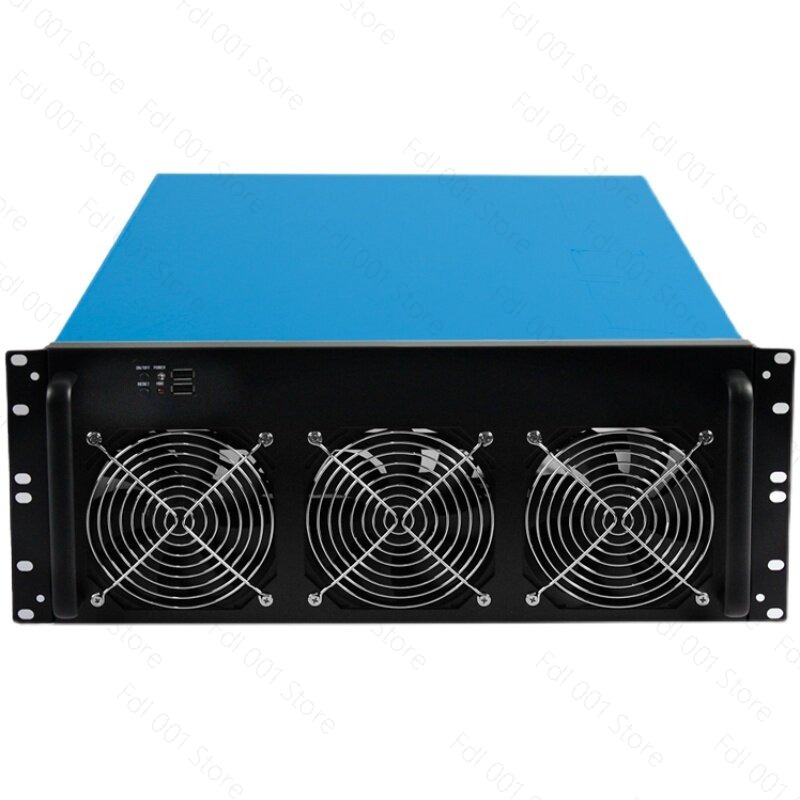 Server Gpu Chassis 4U - 4U multi-graphics card chassis 6/8 graphics