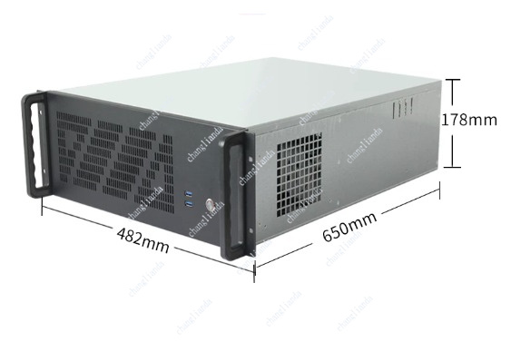 Server Gpu Chassis 4U - 4U AI computing server chassis, multi-GPU