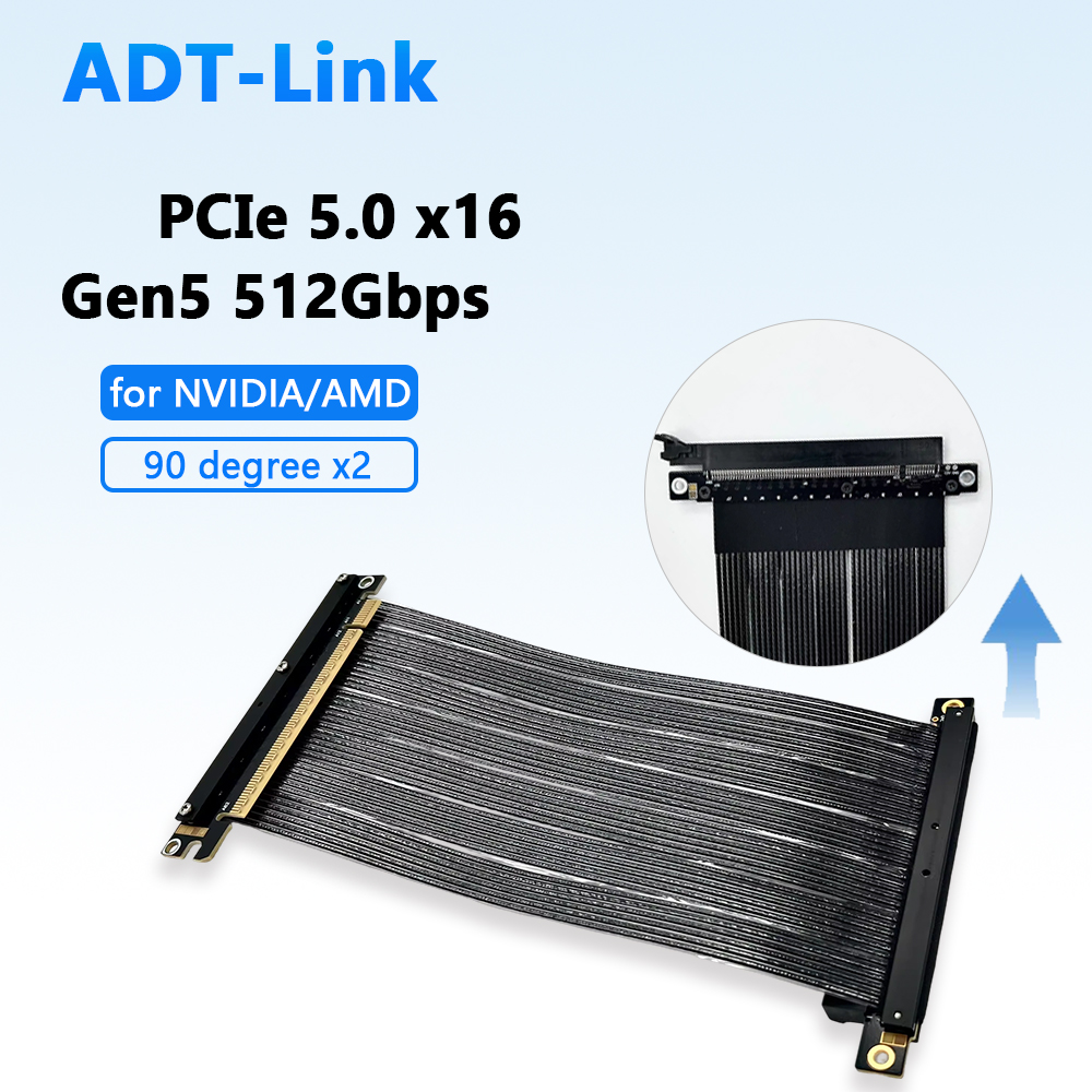 Pcie 5.0 Gpu Riser Cable - PCIE 5.0 X16 GEN5 Graphics Card