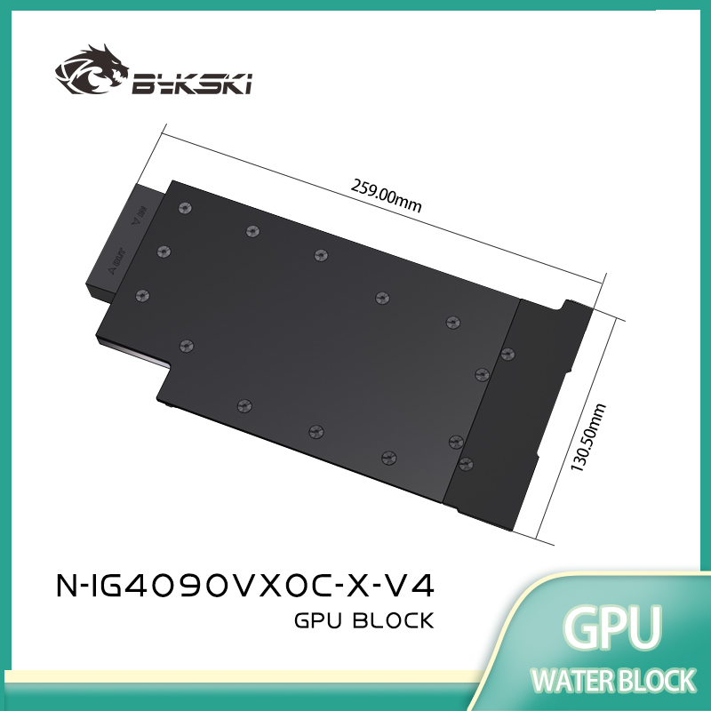 Rtx 4090 Water Block - Bykski GPU Block for Colorful IGame