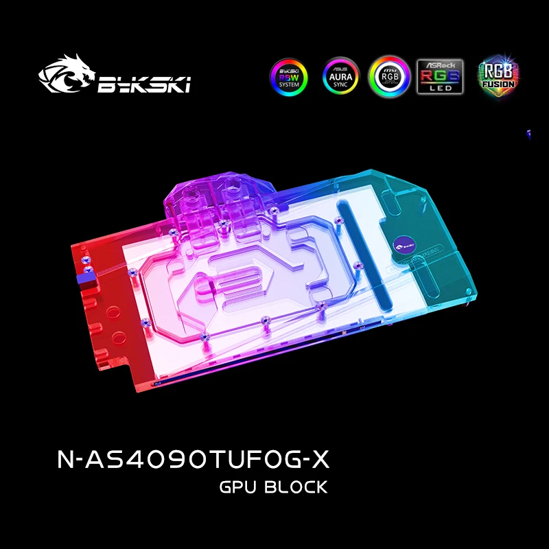 Bykski GPU Block Use for ASUS  - огляд і ціна Rtx 4090 Water Block