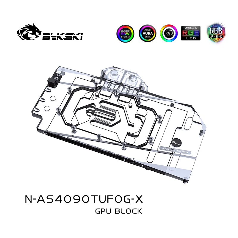 Bykski GPU Block Use for ASUS  - огляд і ціна Rtx 4090 Water Block