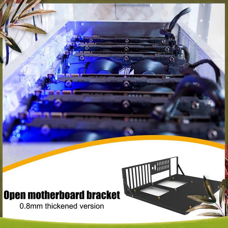 New-3X Mining Frame Mining ETH - огляд і ціна Gpu Mining Rig Frame 8 Gpu