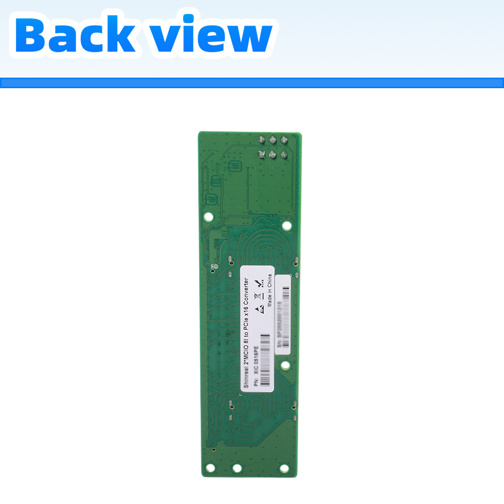 Speedier 2 x MCIO 8i to PCIe 1 - огляд і ціна Pcie 5.0 Gpu Riser Cable