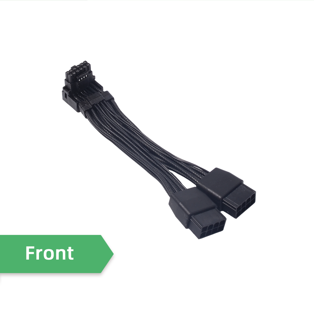 PCIE 5.0 Interface Downward 2X - огляд і ціна Dual 8Pin To 16Pin 12Vhpwr Cable
