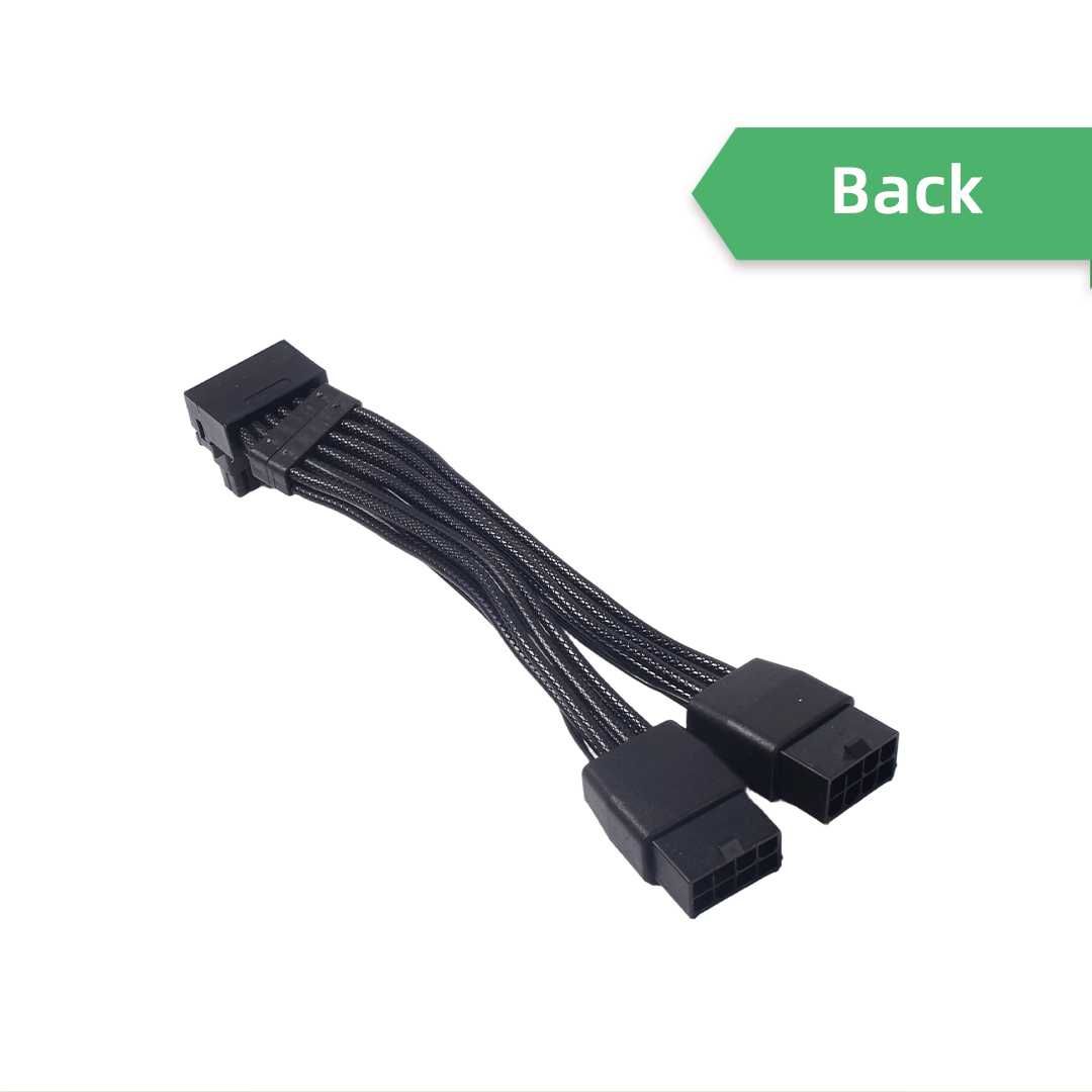 PCIE 5.0 Interface Downward 2X - огляд і ціна Dual 8Pin To 16Pin 12Vhpwr Cable
