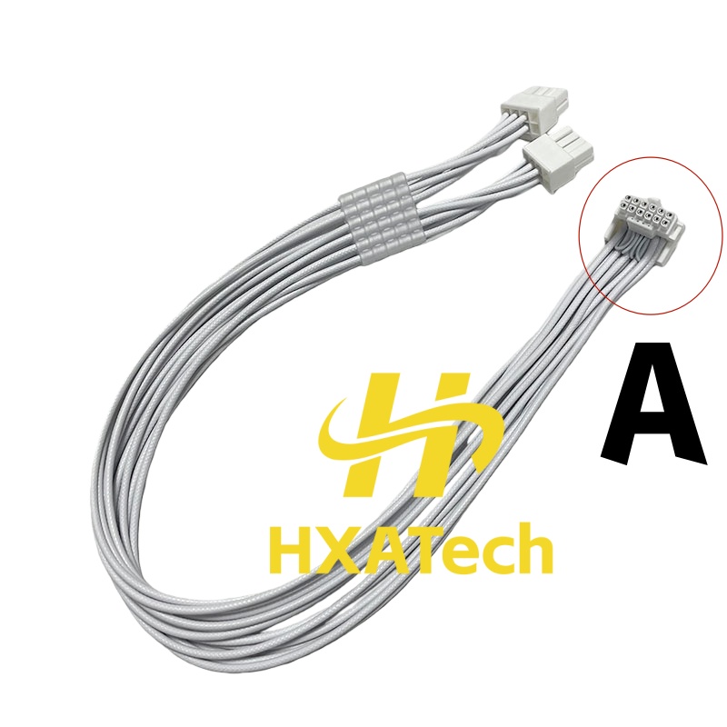 High Quality16AWG Braided Patt - огляд і ціна Dual 8Pin To 16Pin 12Vhpwr Cable