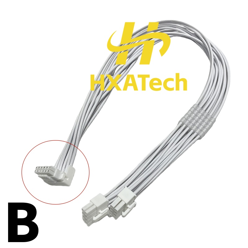 High Quality16AWG Braided Patt - огляд і ціна Dual 8Pin To 16Pin 12Vhpwr Cable