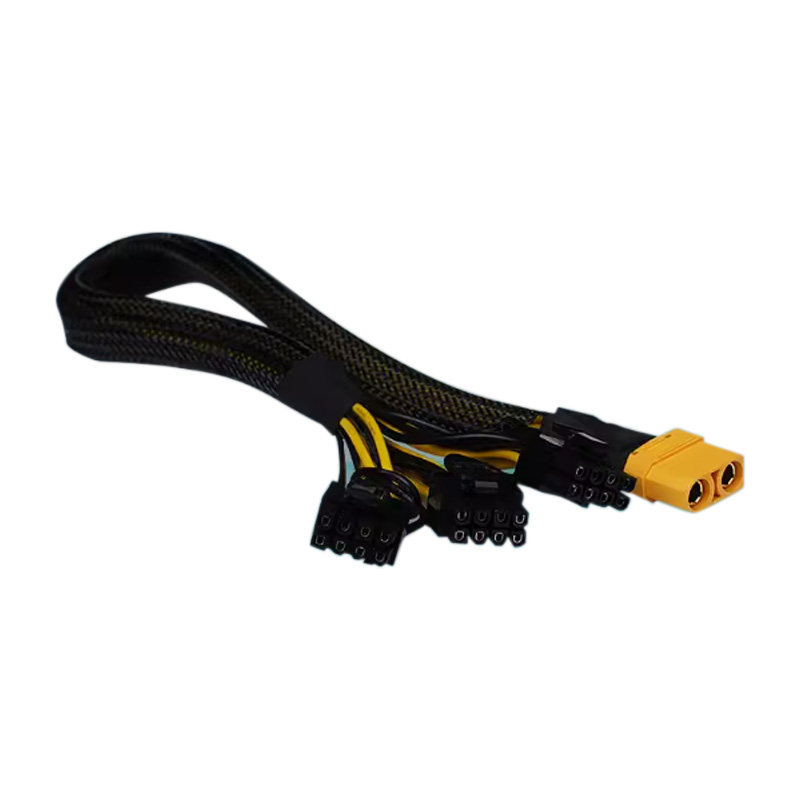 OCuLink 5.0 XT90 to Dual 3*/2* - огляд і ціна Dual 8Pin To 16Pin 12Vhpwr Cable