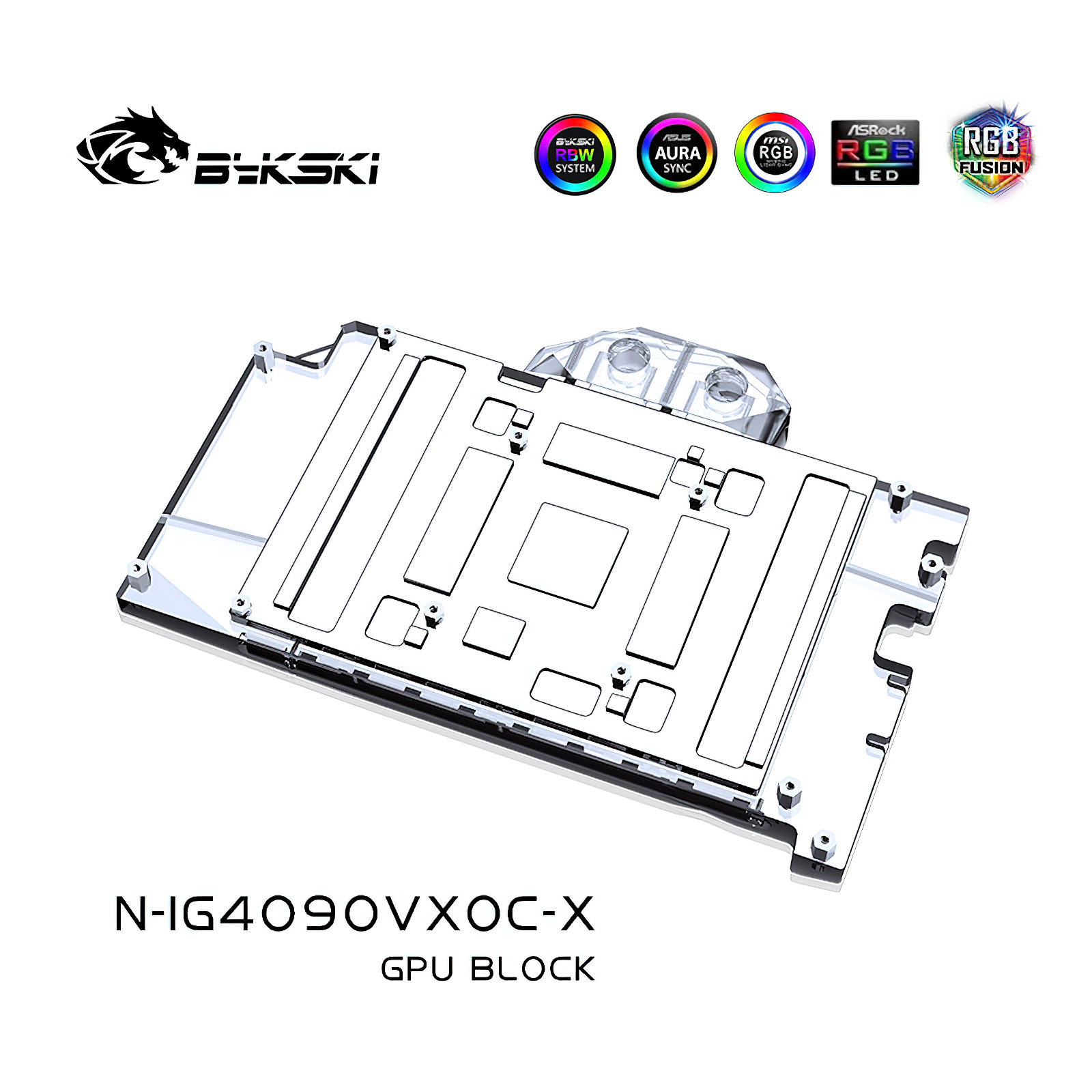 Bykski GPU Water Cooling  Full - огляд і ціна Rtx 4090 Water Block
