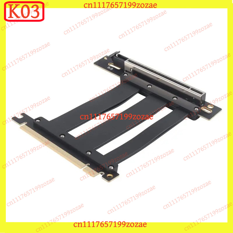 K03 PCIe 5.0 X16 90‑Degree Slo - огляд і ціна Pcie 5.0 Gpu Riser Cable