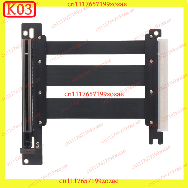 K03 PCIe 5.0 X16 90‑Degree Slo - огляд і ціна Pcie 5.0 Gpu Riser Cable