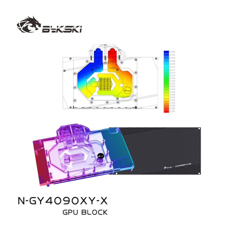 Bykski Water Block for GALAX G - огляд і ціна Rtx 4090 Water Block