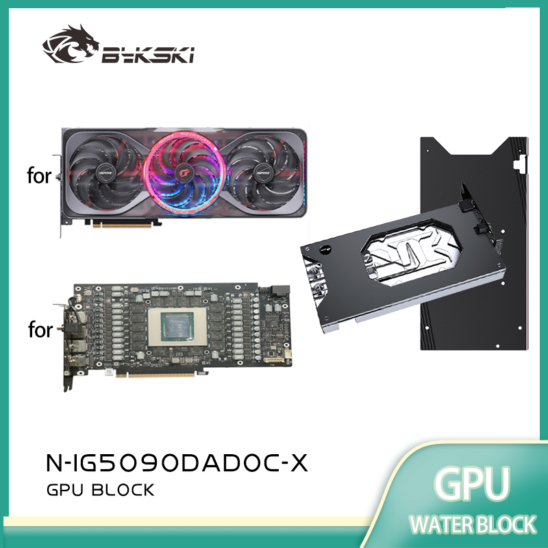 Bykski GPU Block for Colorful  - огляд і ціна Rtx 5090 32Gb