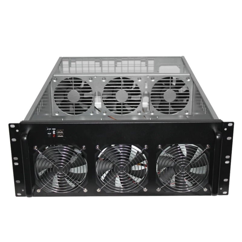 4U 6 Gpu Case 8 Gpu Case Serve - огляд і ціна Server Gpu Chassis 4U