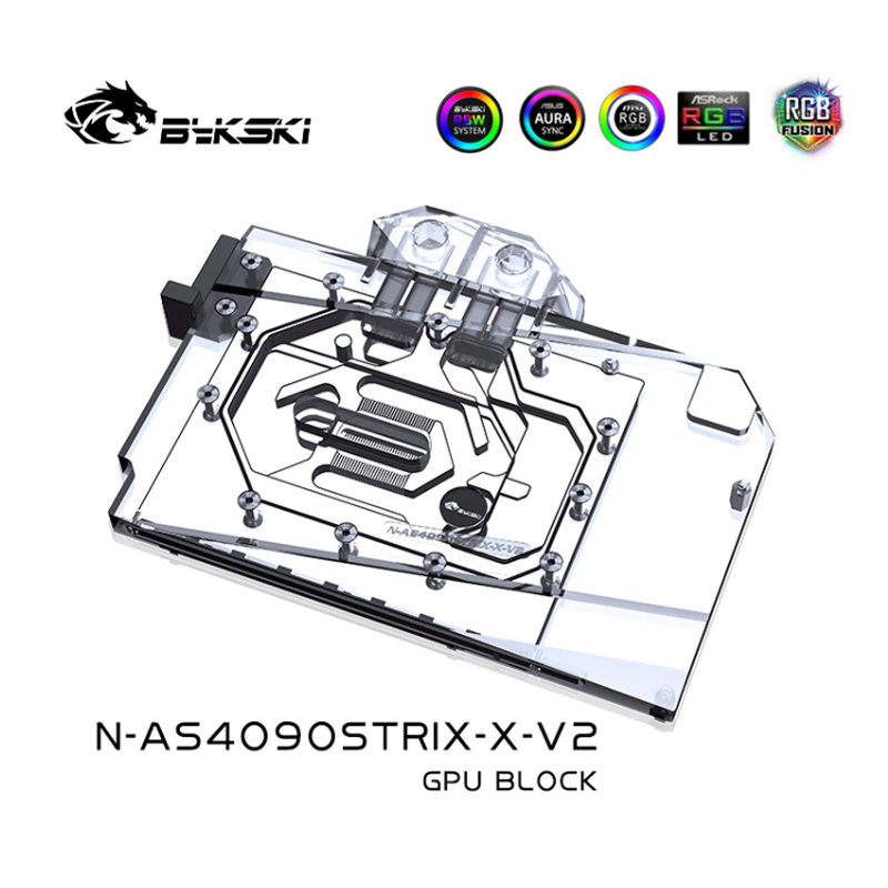 Bykski N-AS4090STRIX-X-V2 /GPU - огляд і ціна Rtx 4090 Water Block