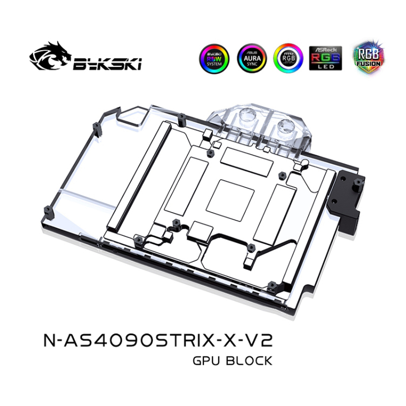 Bykski N-AS4090STRIX-X-V2 /GPU - огляд і ціна Rtx 4090 Water Block