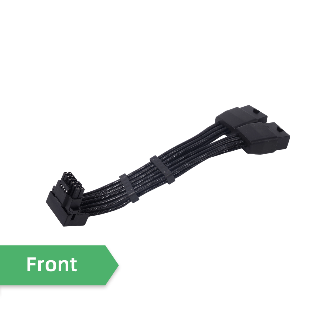 Interface Upward PCIE 5.0 2X8P - огляд і ціна Dual 8Pin To 16Pin 12Vhpwr Cable