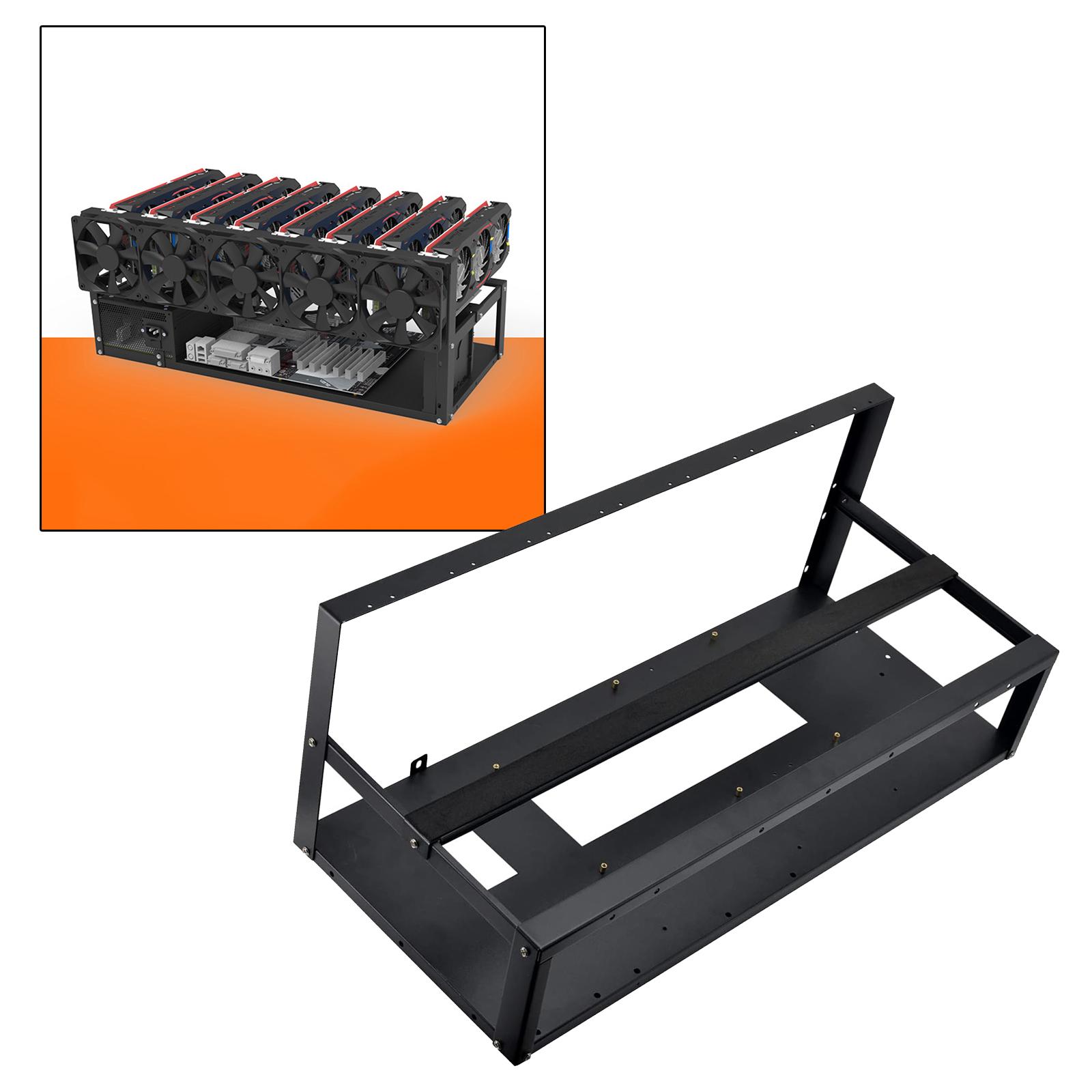 6/8 GPU Mining Rig Frame Rack  - огляд і ціна Gpu Mining Rig Frame 8 Gpu