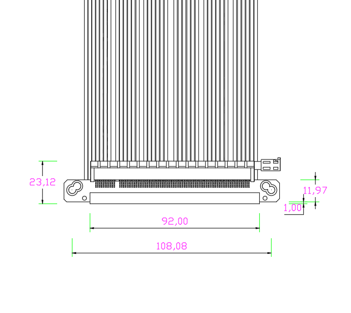 Dual Reverse Pcie 4.0 Riser Ca - огляд і ціна Itx Gpu Riser Pcie 4.0 16X