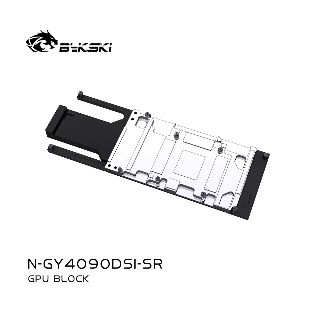 Bykski Metal Design Water Bloc - огляд і ціна Rtx 4090 Water Block