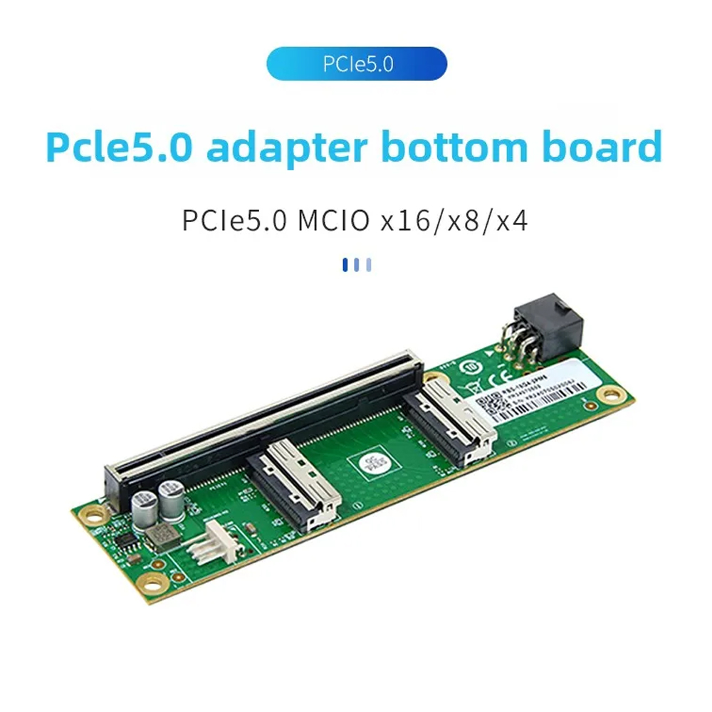 ADT-Link PCIe 5.0 X16 To MCIO  - огляд і ціна Pcie 5.0 Gpu Riser Cable