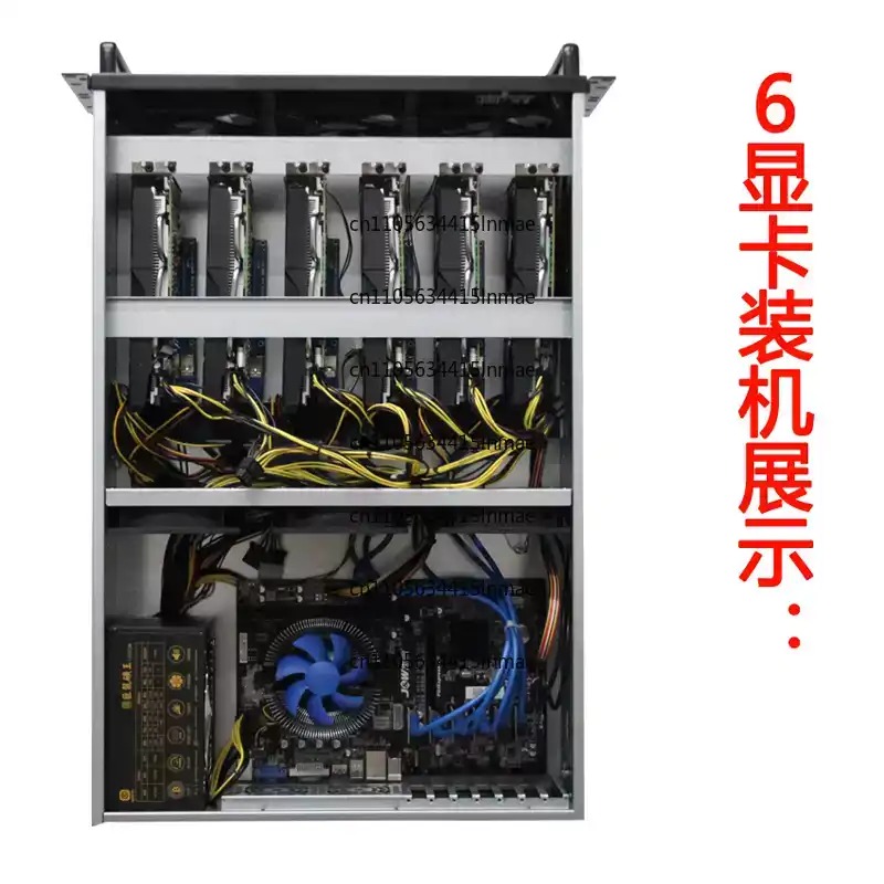 Control Computer Violent Fan 4 - огляд і ціна Server Gpu Chassis 4U
