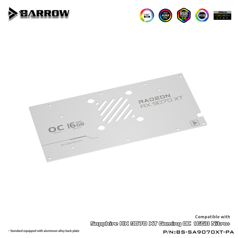 GPU Water Block For SAPPHIRE R - огляд і ціна Rx 9070 16Gb