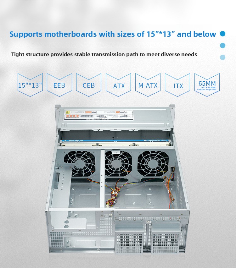 8-Disk 4U Rack-type Multi-disk - огляд і ціна Server Gpu Chassis 4U