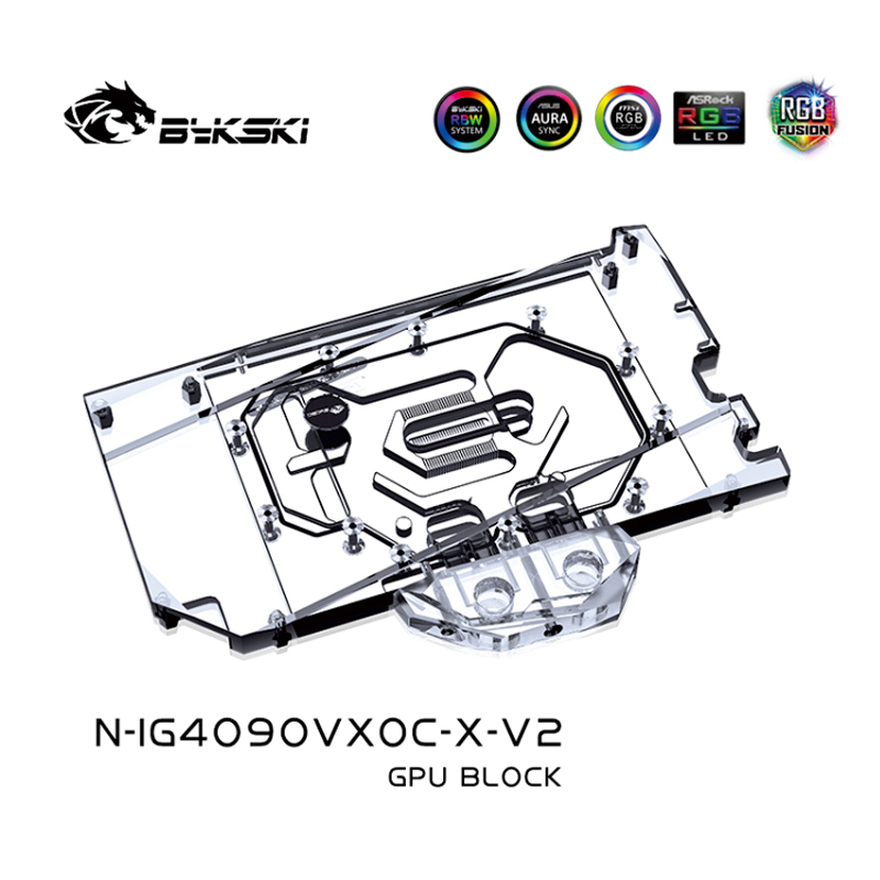 Bykski N-IG4090VXOC-X-V2 Water - огляд і ціна Rtx 4090 Water Block
