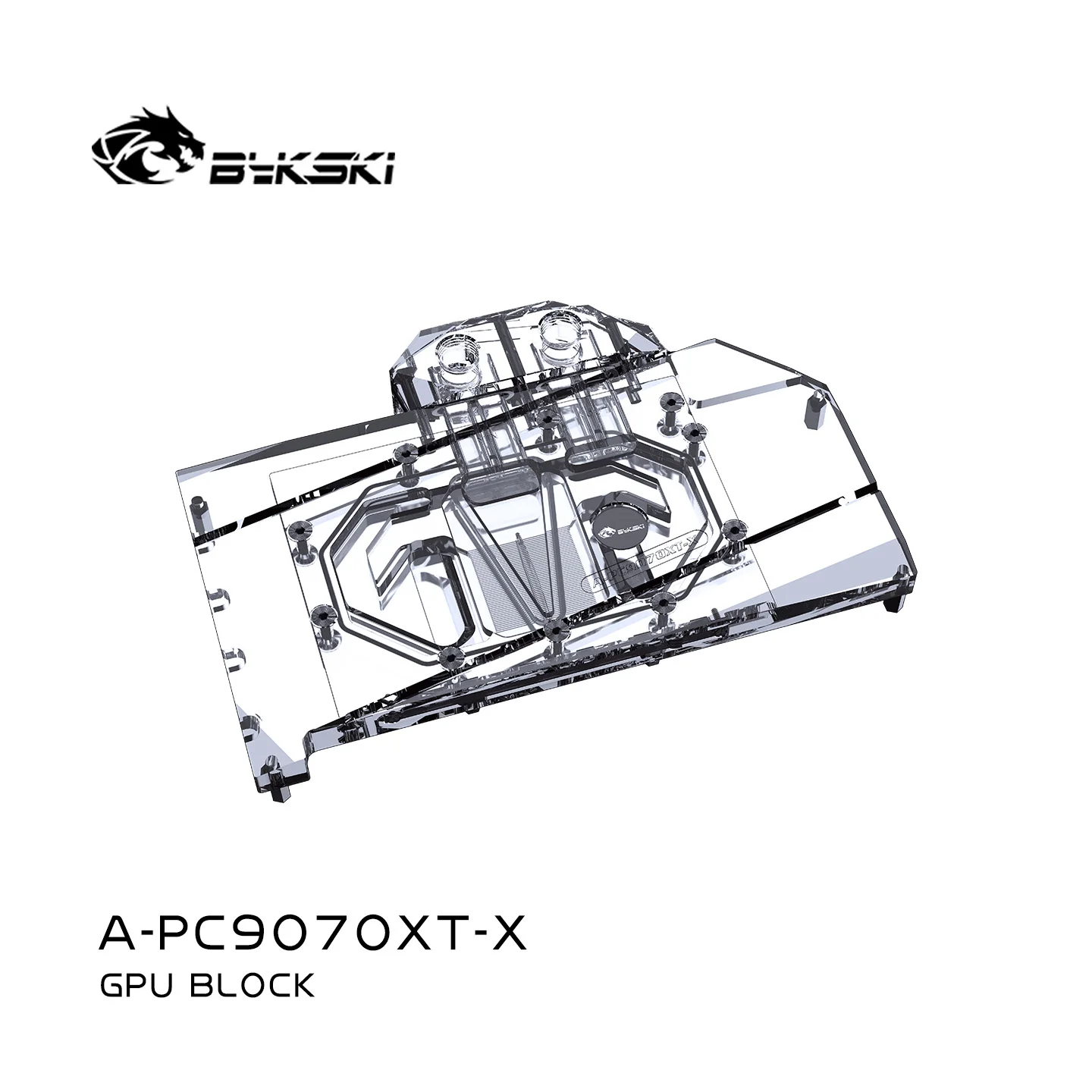 Bykski A-PC9070XT-X GPU Block  - огляд і ціна Rx 9070 Xt