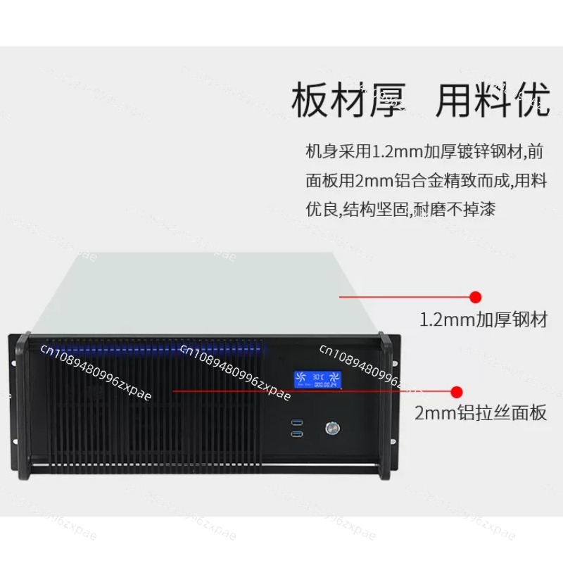 4U AI computing server chassis - огляд і ціна Server Gpu Chassis 4U