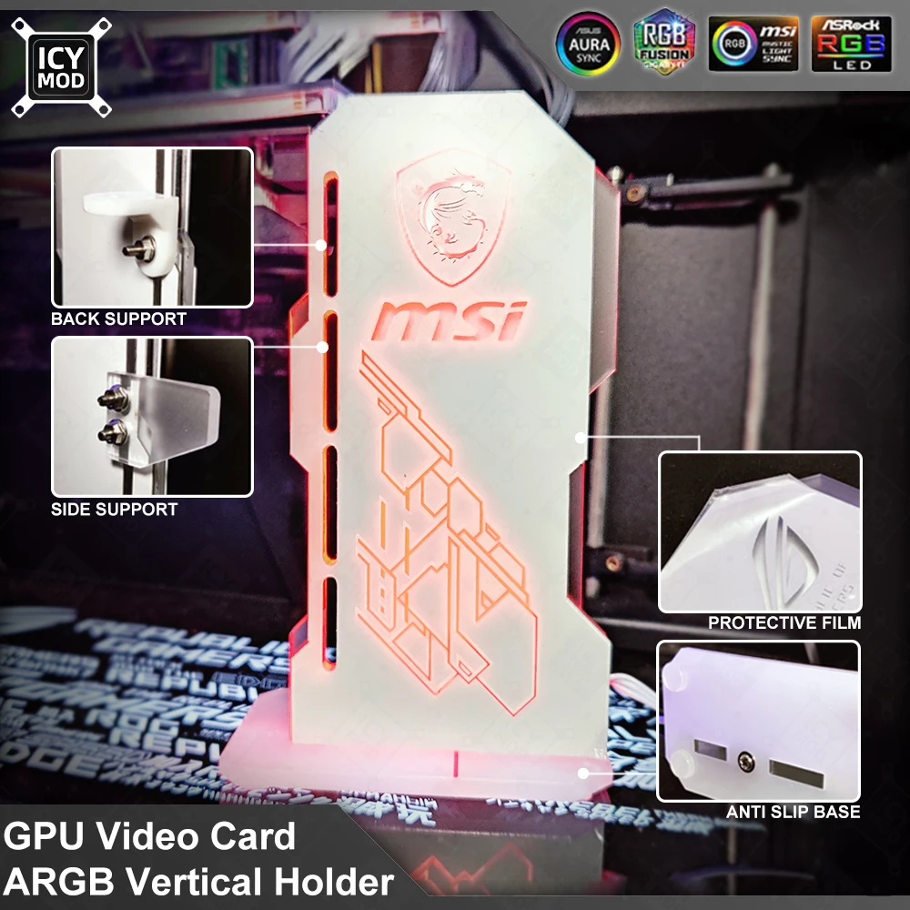 Video Card Bracket Customizabl - огляд і ціна Desktop Gaming Gpu 32Gb