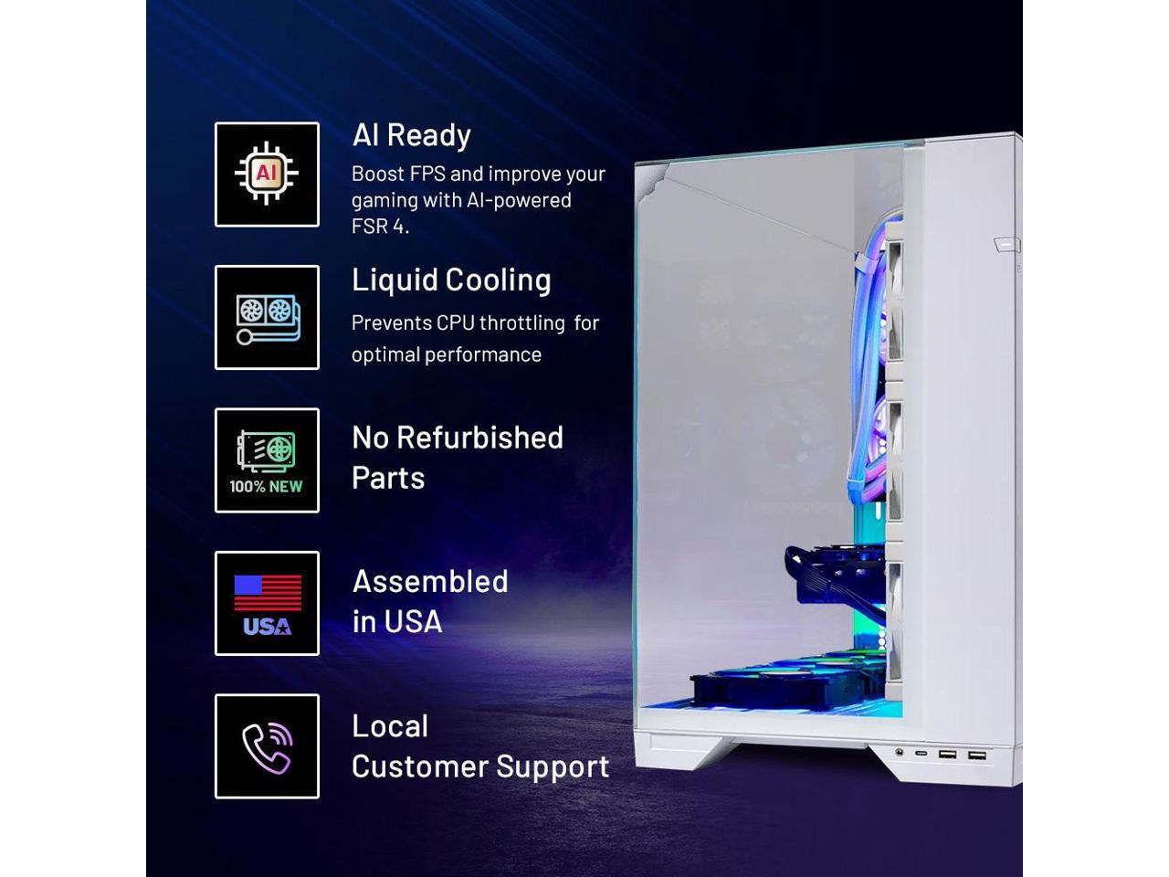 Skytech Gaming O11 Vision Gami - огляд і ціна Rx 9070 16Gb